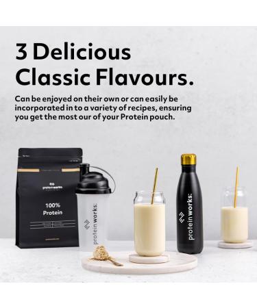 Protein Works - 100 percent Protein 1.25kg High Protein Blend 41 Servings Strawberries 'n' Cream Strawberries 'n' Cream 1.25kg (41 servings) - Buy Online on GoSupps.com
