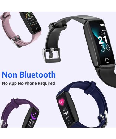 MorePro Fitness Tracker: Heart Rate Blood Pressure Monitor Smart Watch with Step Calorie Counter | Pedometer & IP68 Waterproof Activity Tracker for Men Women | Sleep Tracking & Running Watch - Black - Buy Online on GoSupps.com