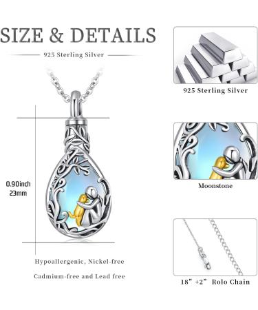 925 Sterling Silver Dog Pendant Necklace with Crystals - Chenghong Dog Chain Jewelry for Dog Lovers & Gifts for Women - Buy Online on GoSupps.com