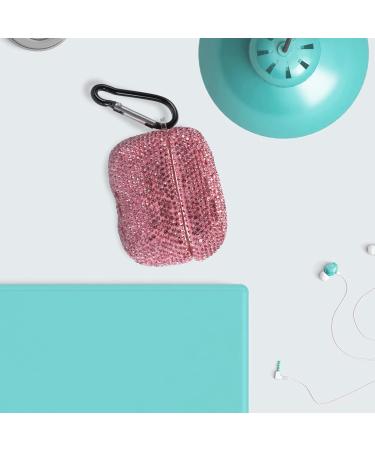 UKcococo Shiny Headphone Shell | Decorative & Reliable Earphone Cover | Pink Strass Protection (6.5x6x2.5cm) - International Shipping Available - Buy Online on GoSupps.com