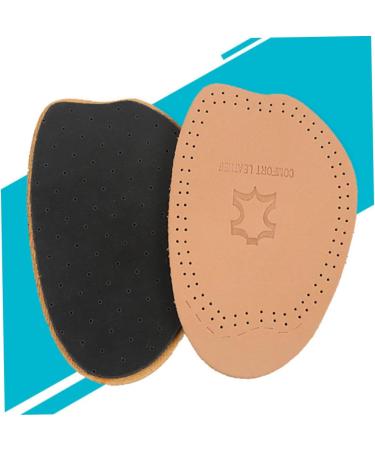 Forefoot Cushion Half Shoe Pads | Non-Slip Leather Insoles for Men & Women - Comfort & Support - Buy Online on GoSupps.com