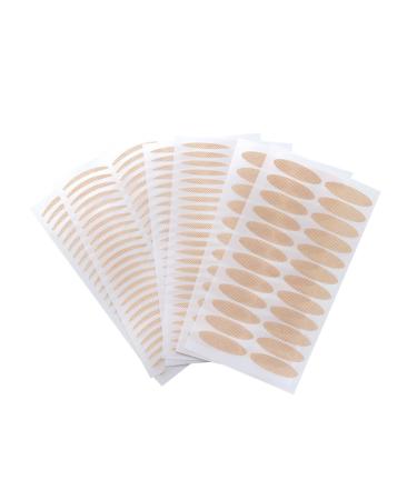 Beavorty Double Sided Tape 60 Sheets makeup stickers Big Eye Tools lace double eyelid sticker adhesive tape with hat man lift 1 count (Pack of 1) As Shown