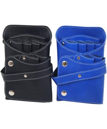 FOMIYES 3ST Hairdresser Belt Bag | Salon Cosmetic Brush Tool Organizer | Vintage Black | 3 Pieces - Buy Online on GoSupps.com