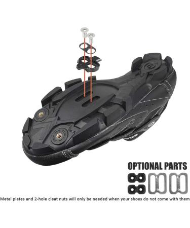 BV Bike Cleats Compatible with Shimano SPD SH51 - Indoor Cycling & Mountain Bike Cleat Set - 1 Pair - Buy Online on GoSupps.com