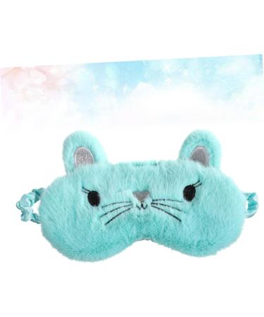Beaupretty 3pcs Cat Blindfold Facial Mask - Light Green Spa & Skincare Essential for Relaxation - Buy Online on GoSupps.com