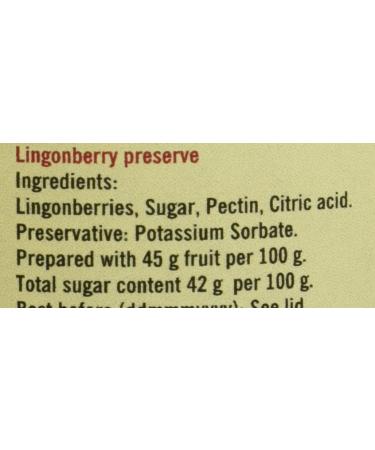 Hafi Lingonberry Preserves 14.1 oz - Authentic Swedish Recipe | 1 Pack - Buy Online on GoSupps.com