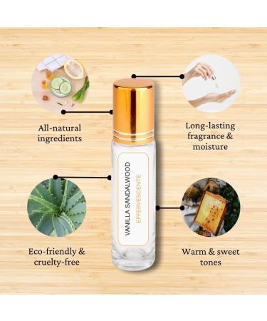 Vanilla Sandalwood Natural Essential Oil Perfume by Effervescente - Buy Online on GoSupps.com