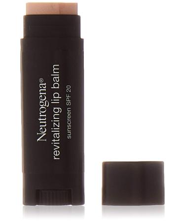 Neutrogena Revitalizing Lip Balm Spf 20 Sheer Shimmer 10 .15 Oz. (Pack of 2)
