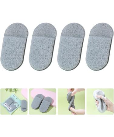 Beaupretty 4pcs Face Wash Esponjas Para Maquillaje Makeup Facial Cleaning Puffs Reusable Face Pads Esponjas Faciales Face Cleaning Puffs Facial Cotton Pads Cleansing Scrubber Sponge 1 count (Pack of 1) Grey - Buy Online on GoSupps.com