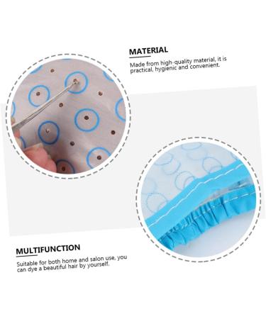 FRCOLOR Pack of 66 Disposable Highlighter Caps Hair Tints Hair Dye Cap with Needles Cap for Highlighting Hair Hats Tool Hair Colour Caps Salon Hair Cap Hair Dye Hat - Buy Online on GoSupps.com