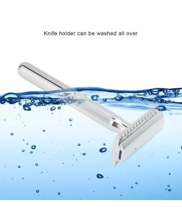 High-Quality Long Handle Manual Razor - Comfortable Exquisite Design Removable Cutting Head for Home & Travel - Buy Online on GoSupps.com