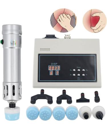 Yyuinu Professional Intelligent ED Shock Waves Physiotherapy Device - Full Body Joint Massage Muscle & Bone Regeneration 11 Massage Heads White - Buy Online on GoSupps.com
