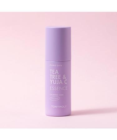 TONYMOLY Pure Dew Tea Tree & Yuja C Essence - Hydrating Facial Serum for Glowing Skin | International Shipping Available - Buy Online on GoSupps.com