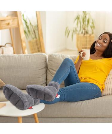 Comfheat Microwavable Booties - Feet Warmer for Cold Feet Relief, Achilles Tendinitis, Plantar Fasciitis - Deep Heat Therapy for Sore Muscles and Joints - Not Washable - Buy Online on GoSupps.com