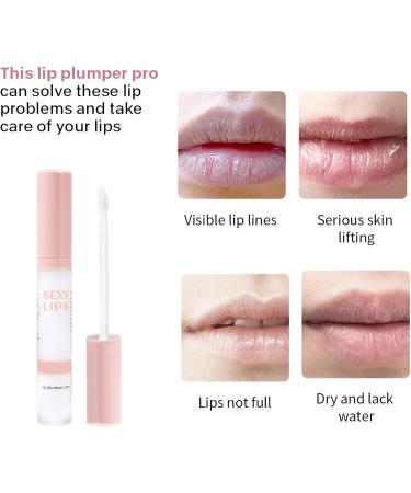 Meimiao Natural Lip Plumper Oil - 5ml Moisturizing Gloss for Fuller Beautiful Lips - Enhancing Lip Treatment - Buy Online on GoSupps.com