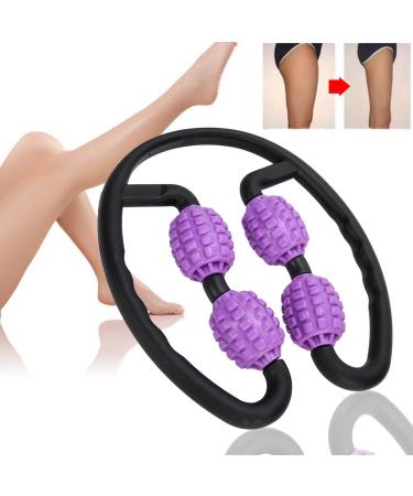 Portable Leg Massage Roller - 360 Rotation Skin-Friendly Multi-Body Area Relief - Buy Online on GoSupps.com