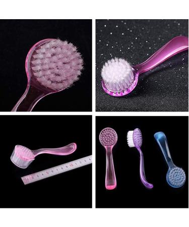 3 Pcs Nsil Brush Long Handle Nail Manicure Dust Brush Remover Cleaner Acrylic Gel Clean Brush Nail Arts Dust Cleaner Brush for Nail Arts (Random Color) - Buy Online on GoSupps.com