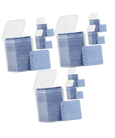 minkissy 9 Boxes Glue Bottle Mouth Wipe Gel Nail Remover Pads Lint Nail Wipes Nail Polish Cleaning Pad Manicure Removal Pads Non Woven Fabric Wipes Eyelash Cleaning Paper Cotton