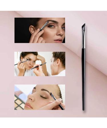 Eye Liner Makeup Brush | Slanted Flat Angle Brush | Slanted Thin Eyeliner Brush Fine Angled Eyeliner Brush Slanted Eyeliner Brush Small Slanted Eyeliner Brush for Precise Flicks - Buy Online on GoSupps.com