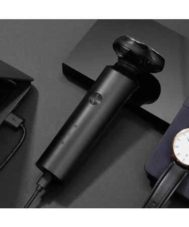 Head Shaver for Men - Rechargeable Waterproof Electric Shaver & Beard Trimmer | Dry & Wet Shaving Fast Charging Black - Buy Online on GoSupps.com