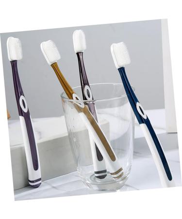 Minkissy Nano Toothbrush - Sensitive Silicone Toothbrush for Children & Family | Travel Miniature Dental Care - Buy Online on GoSupps.com