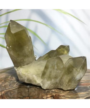 Citrine Natural Citrine Natural Crystal Cluster Quartz Specimen Feng Shui Raw Yellow Gem Room Decoration Fashion Collection