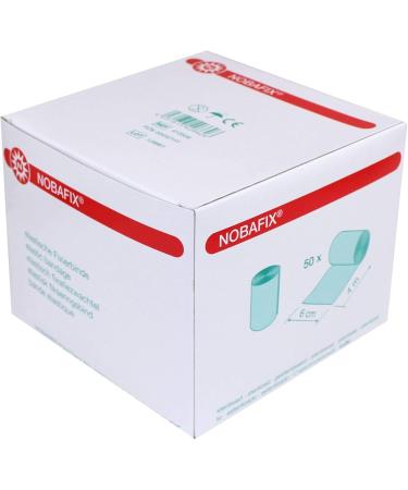 Nobafix Gauze Bandages - 50 Pack (6 cm x 4 m) | Premium Fixation Bandages by Nobamed - International Shipping Available - Buy Online on GoSupps.com