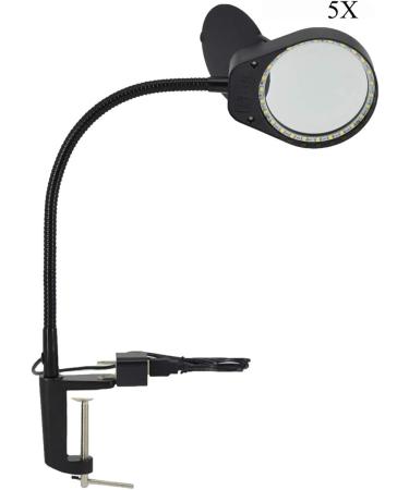 Lightweight Magnifying Glass Desktop Lighted Lens with 100Mm Diameter Portable Magnifying Glass for Reading and Maintenance Lofty Ambition - Buy Online on GoSupps.com