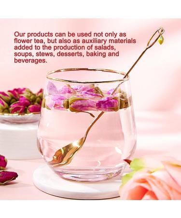 Plant Gift Rose Buds Tea 50G/1.76oz For Beauty Premium 100% Organic Intact Rose Tea Herbal Tea with Rich aroma Relieve Anxiety& Promote Metabolism Caffeine-Free - Buy Online on GoSupps.com