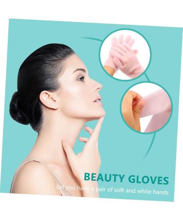 HAPINARY 1 Pair Moisturizing Gloves Sleeping Gloves Dry Nourishing Gloves Anti-Wrinkle Gloves Hand Softening Gloves White Cotton Gloves Fingerless Gloves Gel Facial Mask Dryness Sebs Pink - Buy Online on GoSupps.com