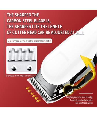Professional Hair Clippers for Men - Adjustable Electric Beard Trimmers - Rechargeable & Powerful Hair Clippers - Buy Online on GoSupps.com