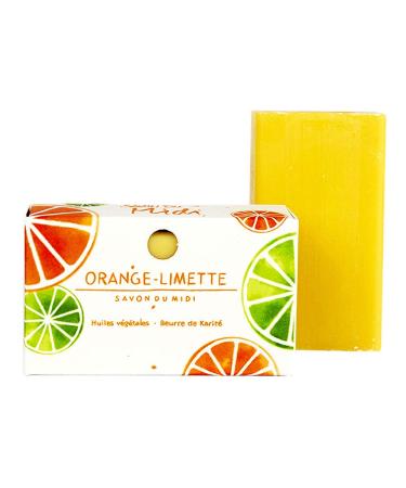 Savon du Midi Shea Butter Soap - Lime Orange 100g