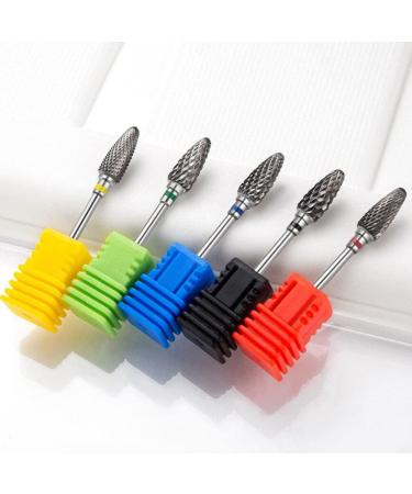 LALAFINA Nail Polisher Creative Nail Bits Drill Bits for Nail Manicure Tools Professional Nail Art Grinding Bits Nail Art Drill Bit Women's Liner Tungsten Steel Alloy Electric 7x1.3cm As Shown 3 - Buy Online on GoSupps.com