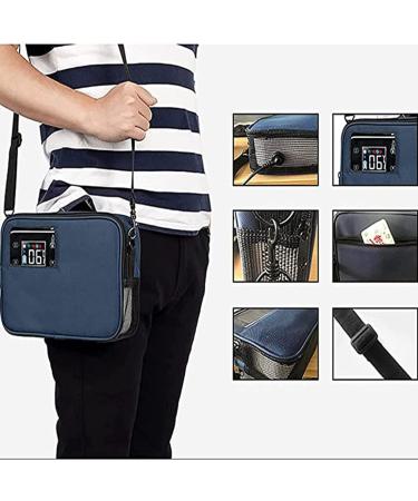 Insulin Cooler Portable Cold Boxes Refrigerator for Travel LCD Display Support Multiple Charging Methods Rechargeable Treasure Vehicle Socket for Diabetic Medication Organizer - Buy Online on GoSupps.com