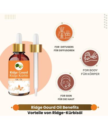  CRYSALIS Crysalis Ridge Gourd Oil (LUFA ACUTANGULA) 100% Natural Pure Carrier Oil 15ml - Buy Online on GoSupps.com