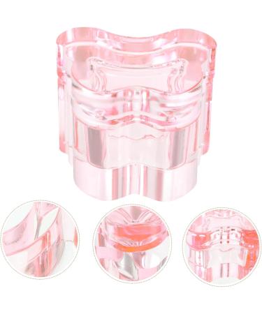 Beaupretty glass nail cups nail dish bowl Nail art Dish Manicure Nail Dish nail dish cups nail dish with lid nail art liquid holder multi-function manicure cup nail art cup crystal bowl major 7x5.6cm Pink - Buy Online on GoSupps.com