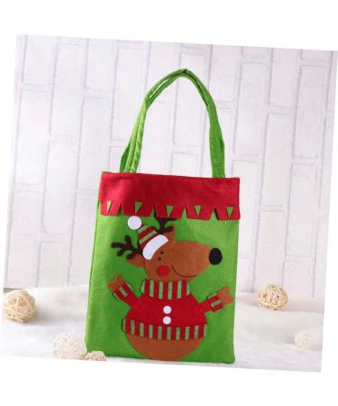 LALAFINA Christmas Sweet Bags Christmas Treat Bags Christmas Candy Bags Bag Supplies Elk As Shown 44.00X21.00X1.20CM - Buy Online on GoSupps.com