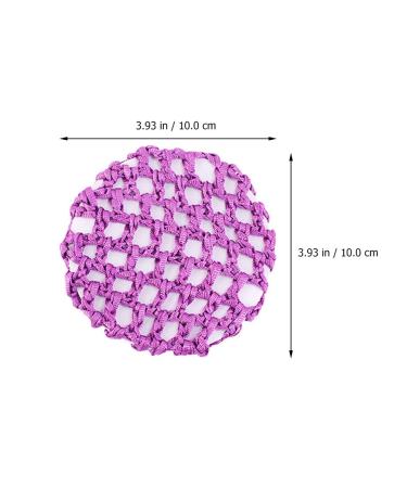 Lurrose 14pcs Crochet Hair Net Bun Cover | Colorful Hair Covers for Sleeping & Styling - Shop Now! - Buy Online on GoSupps.com