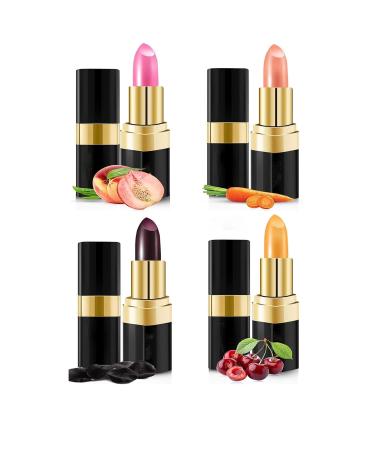 Yanobia Labial Magico Labial Magico Matte Long Duration long-lasting matte moisturizing lip balm with changing color for women (unisex)