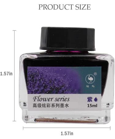 ZZKOKO Calligraphy Ink Bottle  12 Colors Dip Calligraphy Pen Inks Set  Drawing Writing Art Fountain Pen Non-Carbon Ink - Buy Online on GoSupps.com