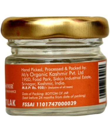 Spacetouch - Set of 2 organic saffron sheets of organic quality - Tilak 3g - Buy Online on GoSupps.com