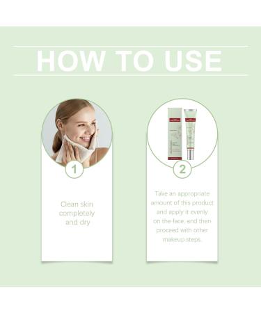 2 Pi ces CC Cr me La Centella Asiatica Cr me Teint e Anti-Rougeur CC Red Correct Correctrice De Couleur Perfecteur Et Correcteur De Teint Spf 25 Couverture Naturelle Imperm able Et Longue Tenue - Buy Online on GoSupps.com