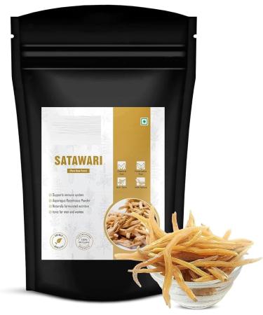 SM Raw Shatavari-100g | Whole Shatavar Root | Asparagus Racemosus | Indian Asparagus | Women's Health (Natural Food Grade) - Buy Online on GoSupps.com