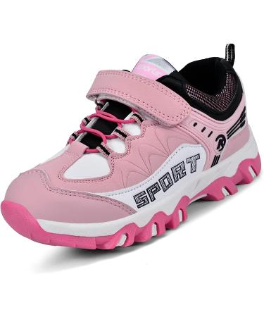 Biacolum Girls Waterproof Hiking Shoes - Pink/White/Black - Size 2 Little Kid - Buy Online on GoSupps.com
