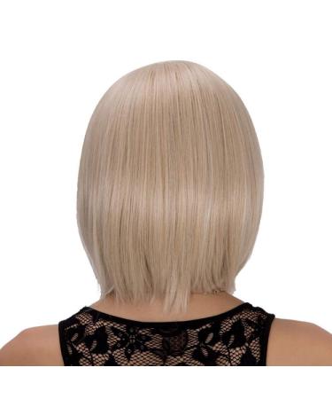 Light Pink Bobo Wigs for Women | Short Fluffy Qi Liu Hairstyles | International Shipping in Europe & America - Buy Online on GoSupps.com