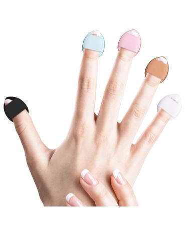 Buy Wllhyf 5-Pack Mini Makeup Sponges - Soft Triangle Tools for Mineral & Loose Powder Perfect for Wet/Dry Foundation & Festivals - Buy Online on GoSupps.com