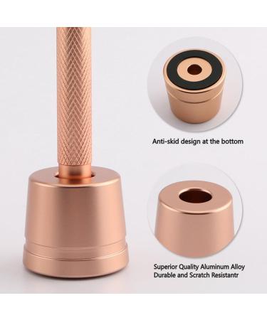 Metal Safety Double-Edged Razor for Men | Stainless Steel Shaving | Smooth Shave Minimal Irritation | Portable & Easy to Use | Suitable for All Skin Types | Silver & Rose Gold - Buy Online on GoSupps.com