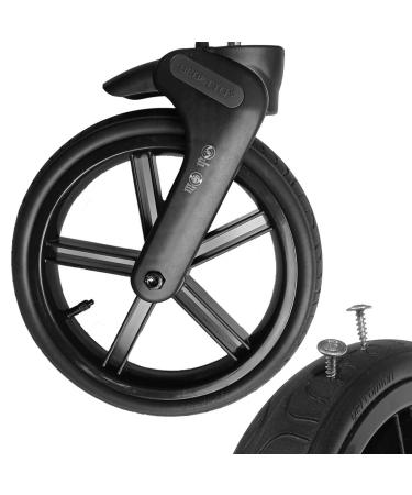 Stroller wheel Comfort front wheel swivel wheel without fork tire puncture-free