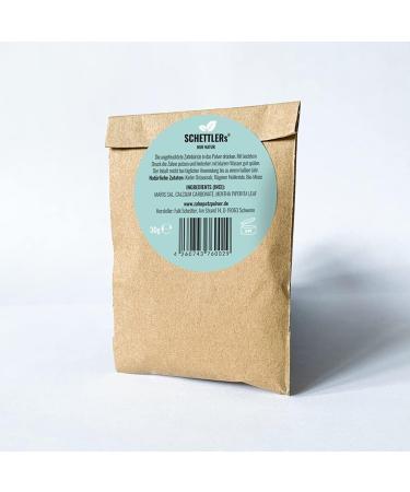 SCHETTLER's Toothpaste Powder - Natural Dental Care | 30g Kraft Refill Bag | Eco-Friendly Oral Hygiene - Buy Online on GoSupps.com