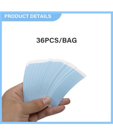 CLKE Wig TapeWalker Extra Strong Double-Sided Lace Front Tape for Wigs - Invisible Waterproof Strips for Fixing Toupees & Hairpieces - Lace Wig Glue Adhesive Blue - Buy Online on GoSupps.com